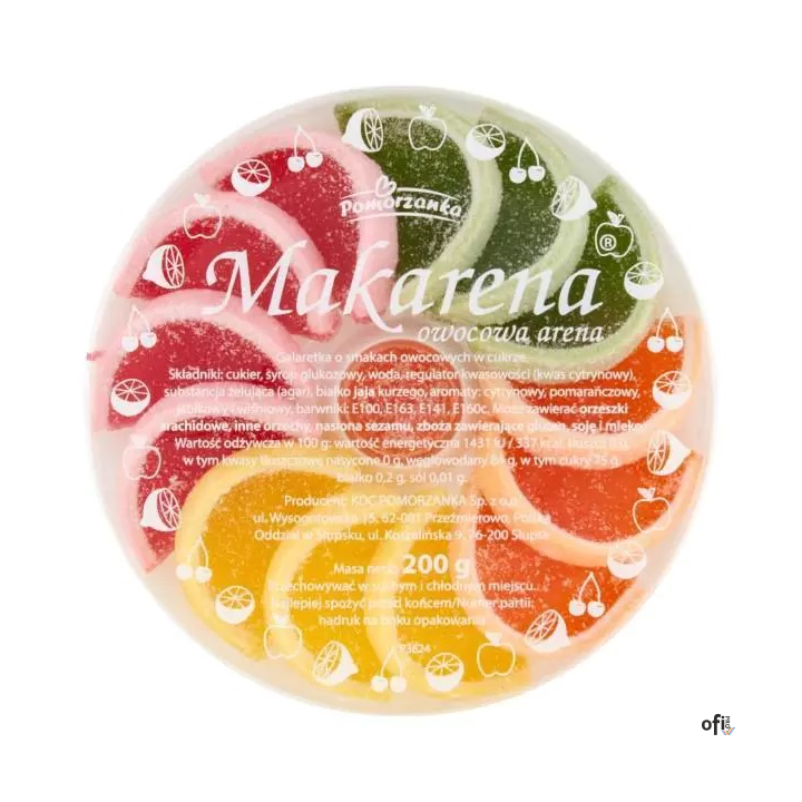 Galaretki Pomorzanka Makarena 200g