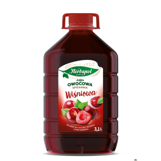 Syrop HERBAPOL Wiśnia MAX 3.1L