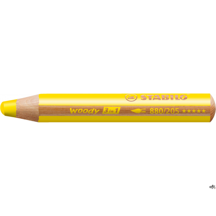 Kredka WOODY żółta 880/205 STABILO