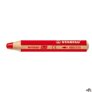 Kredka WOODY czerwona 880/310