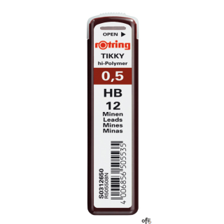 Grafity do ołówków 0,5mm ROTRING S0312650