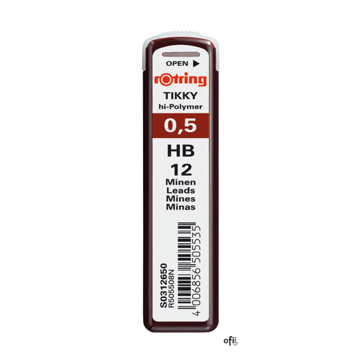 Grafity do ołówków 0,5mm ROTRING S0312650