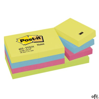 Blocz.38x51 p.SPOKOJNA 653MLBA _ 12szt.POST-IT 3M FT510283474