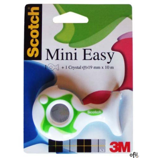 Podajnik mini-easy ME600 z taś _ mą Scotch Crystal 19mm*10m