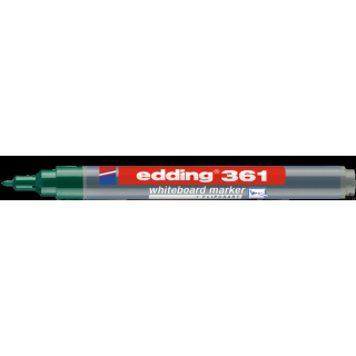 Marker EDDING 1mm do tablic okrągła końcówka zielony 361/004/ZI