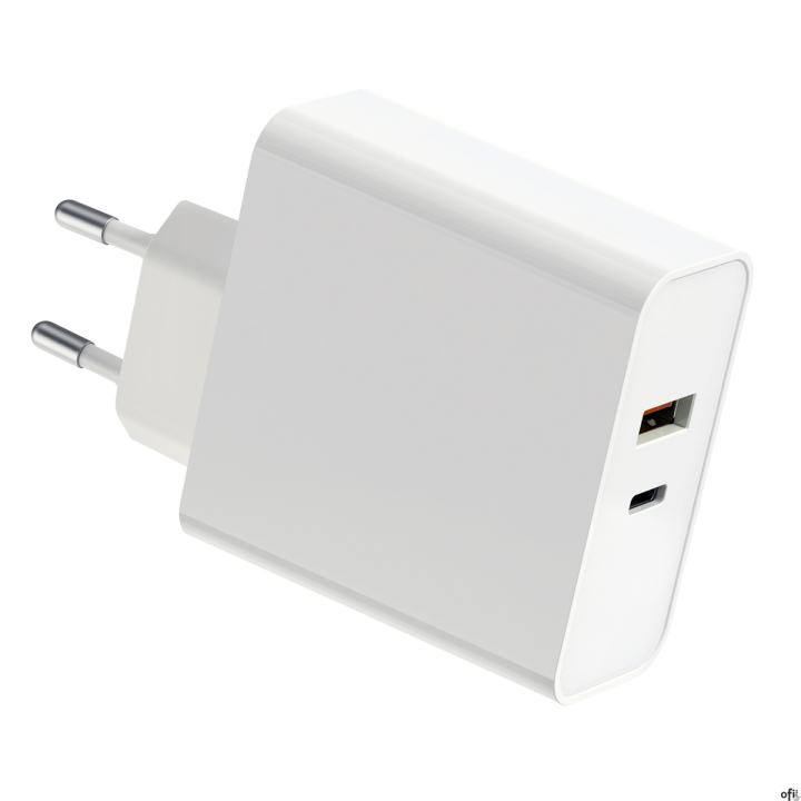 Ładowarka sieciowa o maksymalnej mocy 87W.Wyposażona złącze USB-C z funkcją Power Delivery. Dzięki temu możliwe jest przesyłanie