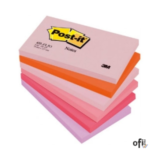 Blocz.127x76 p.RADOSNA 655FLJO 6szt.POST-IT 3M FT510283466