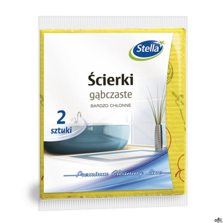 STAELLA Ścierki gąbczaste 2 sztuki PS-1699