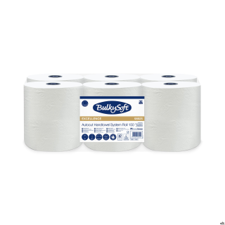 Ręcznik w roli autocut PRO (6rolek) biały, celuloza, 3w, 150m, 98925 BULKYSOFT SALE