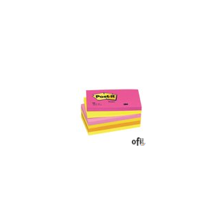 Bloczek 76x127 pal.TUTTI FR.655TF (6) POST-IT 3M