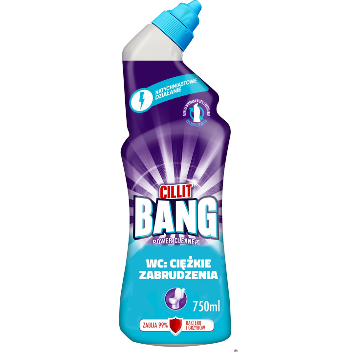 CILLIT BANG WC żel 750ml Ciężkie Zabrudzenia 11186