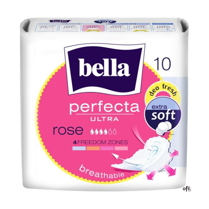BELLA Podpaski higieniczne Perfecta Ultra Rose 10 sztuk 6673