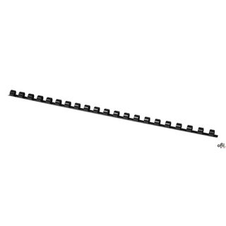 spiralne grzbiety do bindowania wykonane z plastiku_składają się z 21 pierścieni_średnica: 8mm_pojemność: 45 kartek o gramaturze