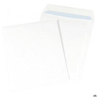 koperty samoklejące otwierane po krótkim boku_format: C4_wymiary: 229x324mm_gramatura: 90gsm_250 szt. w j.s._kolor: biały