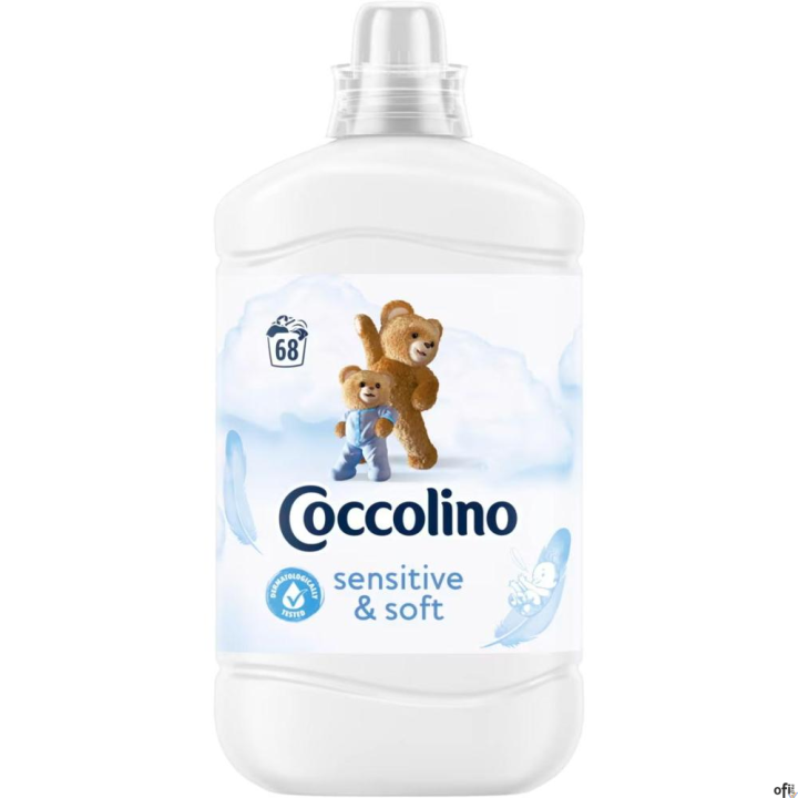COCCOLINO płyn do płukania tkanin 1,7l White Sensitive