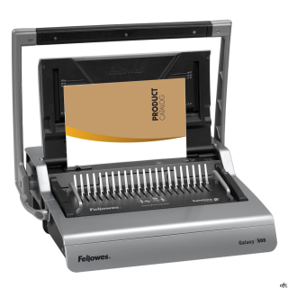 Bindownica Fellowes Galaxy 500 do użytku w biurze____Jednorazowo dziurkuje do 28 kartek A4 (80 g), może oprawiać dokumenty o gru