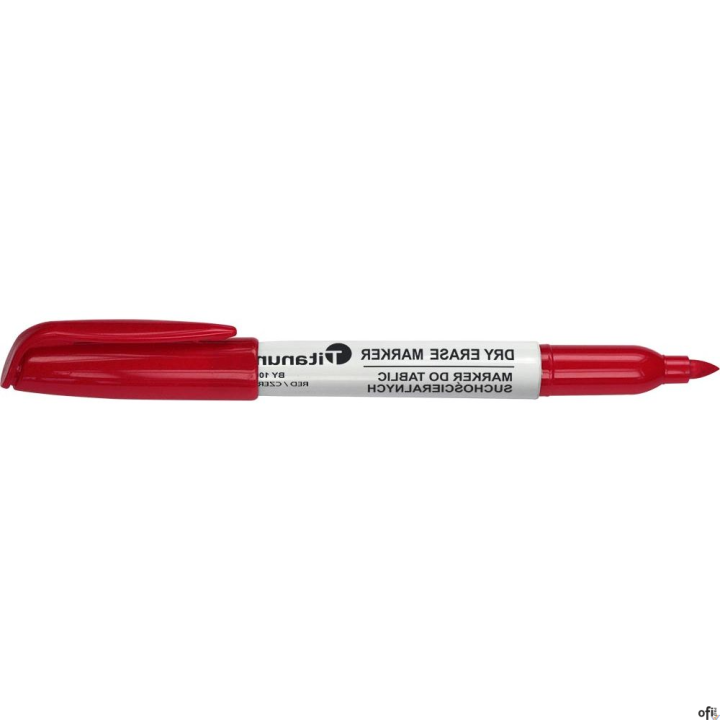 Marker permanentny okrągły czerwony PY1002-GY 71093 SALE cienki jak Sharpie