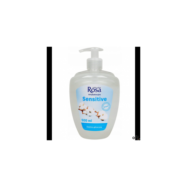 ROSA Mydło w płynie antybakteryjne z dozownikiem 500ml Sensitive