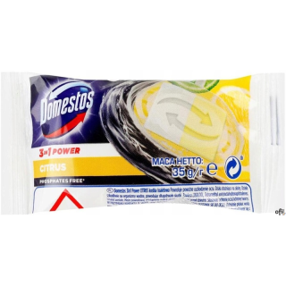 DOMESTOS Kostka do WC 35g 3W1 CITRUS 78741