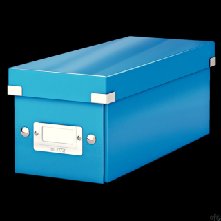 Pudło LEITZ C&S na CD WOW niebieskie 60410036
