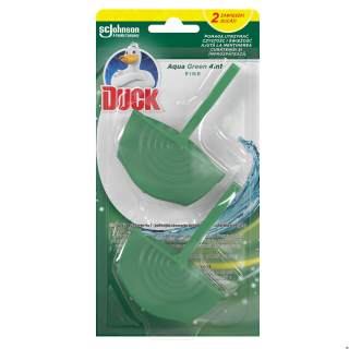 DUCK Zawieszka do WC 2x36ml AQUA GREEN 4w1 23955