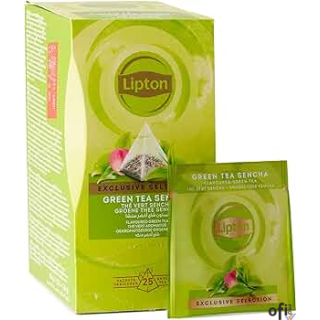Herbata LIPTON PIRAMID ZIELONA SENCHA Exclusive Selection 25 kopert