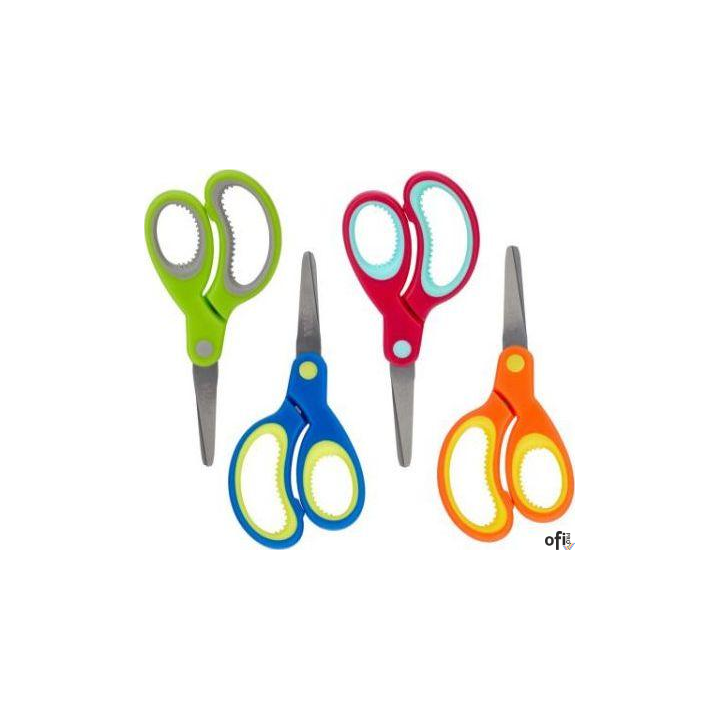 Nożyczki szkolne z ergonomicznym uchwytem i podziałką Astra - display 24 sztuki, 407118006