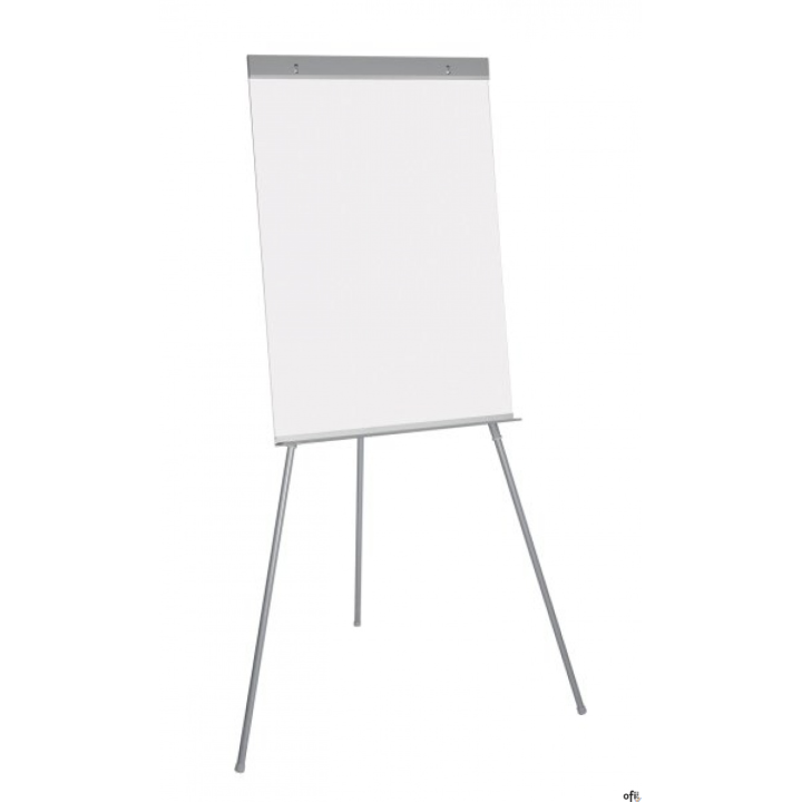 flipchart z tablicą o powierzchni suchościeralnej stabilna, lekka konstrukcja z trójnogiem kompaktowa konstrukcja bez ramy regul