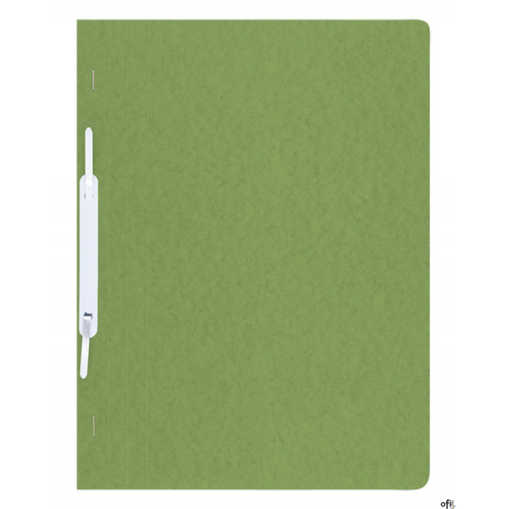 wykonany z preszpanu powlekanego woskiem, twardy_grubość 0,5mm_gramatura 390gsm_niewpinany_mieści ok. 200 kartek_format: A4_rozm