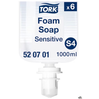 Mydło w piance łagodne Tork Premium bezzapachowe 1l. 520701 system S4