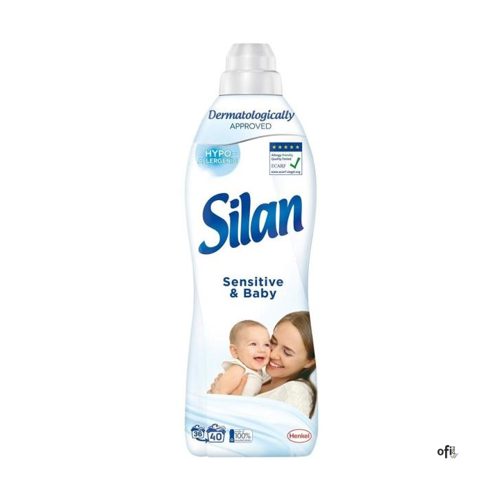 SILAN Płyn do płukania 880ml Sensitive Baby 90531 25336