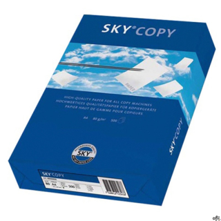 Sky Copy_ to uniwersalny papier do kopiowania i codziennego drukowania w biurze_zawsze zapewnia wysoką jakość i doskonałe działa