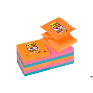 Bloczki samoprzylepne Post-it_ Super Sticky Z-Notes,_paleta Bankgkok