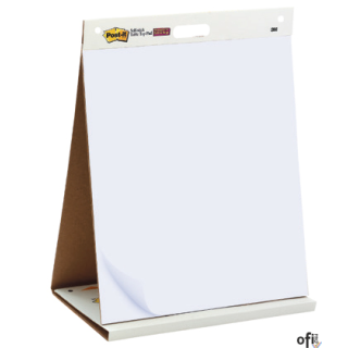Blok samoprzylepny na ścianę, białe, 20 kartek + 4 paski Command_ do powieszenia 3M-21200527944 Post-it