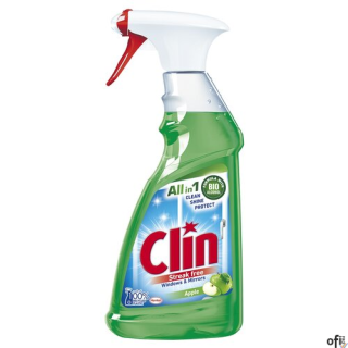 CLIN Płyn do szyb 500ml z rozpylaczem JABŁKO 66262