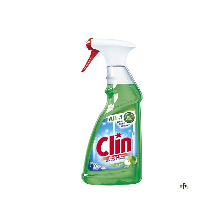 CLIN Płyn do szyb 500ml z rozpylaczem JABŁKO 66262