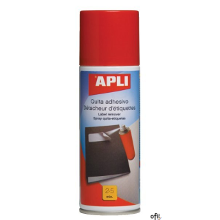 Spray dousuwania etykiet Apli- niezastąpiony spray w każdym biurze - pomaga bez problemu usunąć naklejone etykiety z powierzchni