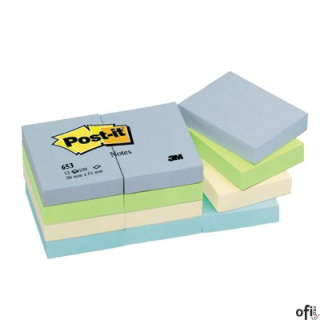 Bloczek 38x51 pal.MINERAL 653ML (12) POST-IT 3M