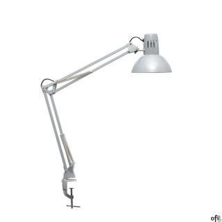 LAMPA BIURKOWA Z KLIPSEM MAULstudy, SREBRNA