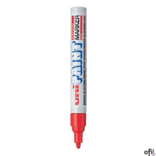 Marker olejowy UNI PX-20 czerwony UNPX20/DCE