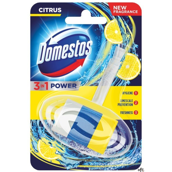 DOMESTOS Zawieszka do WC 35g 3W1 CITRUS 88528