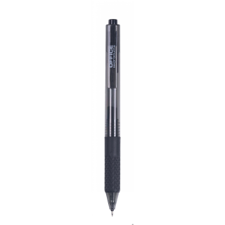 Długopis automatyczny żelowy OFFICE PRODUCTS gr. linii 0,25mm czarny 17025711-05