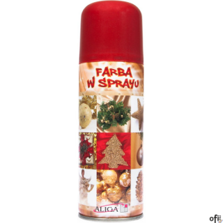 Farba w sprayu FS-100 czerwona ALIGA (X)
