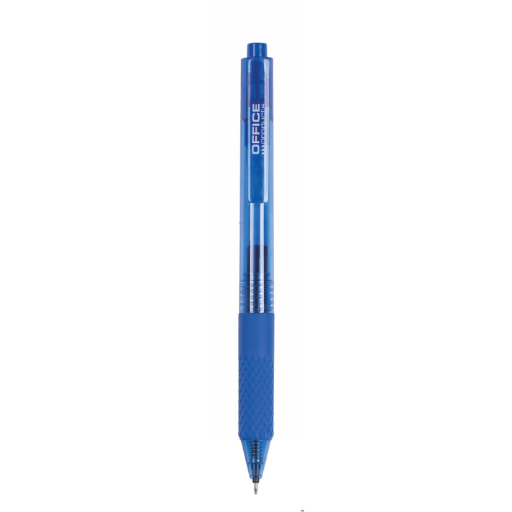 Długopis automatyczny żelowy OFFICE PRODUCTS gr. linii 0,25mm niebieski 17025711-01