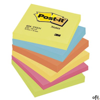 Blocz.76x76 p.SPOKOJNA 654MLBA 6szt.POST-IT 3M FT510283482