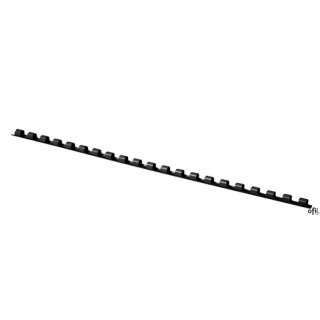 spiralne grzbiety do bindowania wykonane z plastiku_składają się z 21 pierścieni_średnica: 6mm_pojemność: 25 kartek o gramaturze