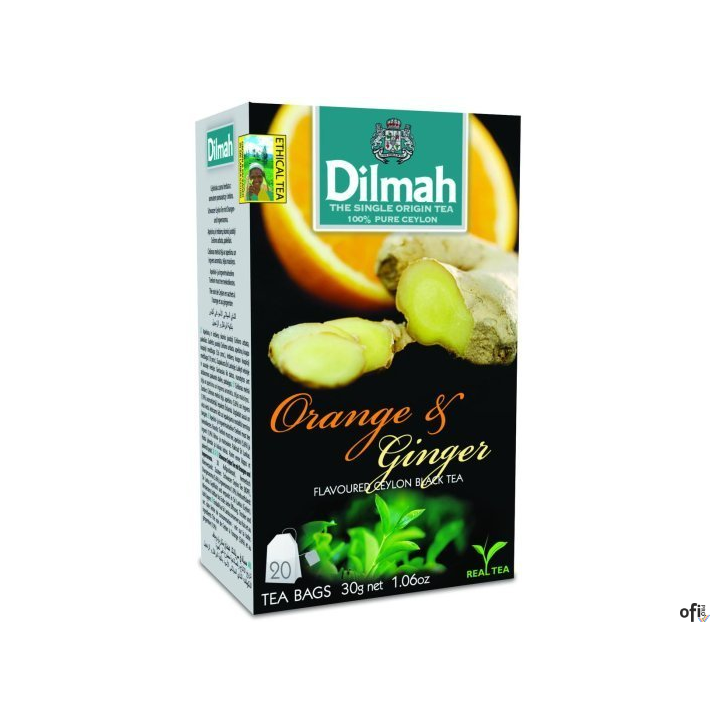 Herbata DILMAH POMARAŃCZA&IMBIR 20t