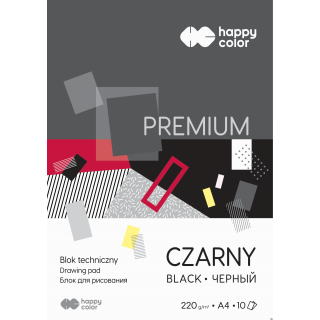 Seria bloków z najgrubszym papierem. Wysokiej jakości śnieżnobiały papier 250g dzięki gładzonej powierzchni idealny do precyzyjn