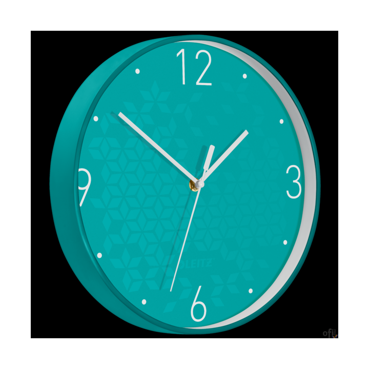 Zegar Leitz WOW, turkusowy 90150051