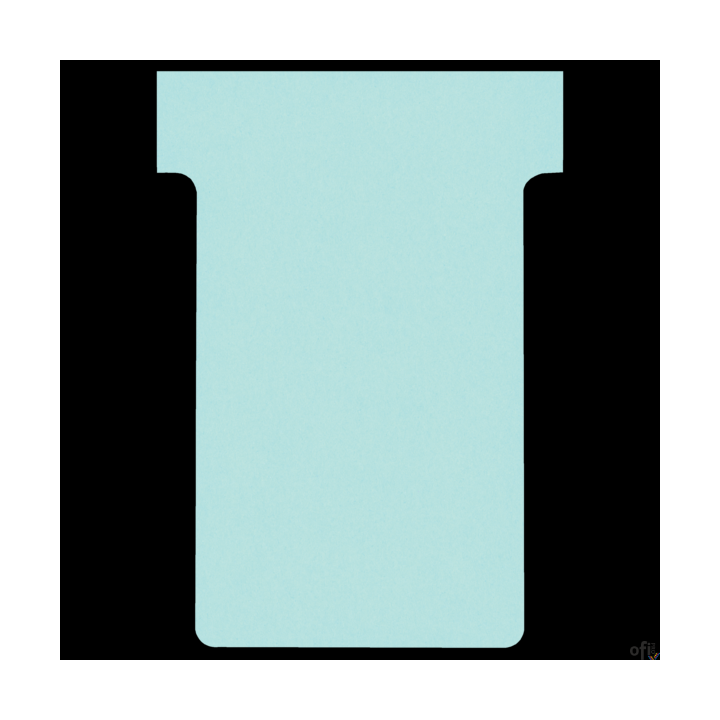 Trwale karteczki do planerów T-card._Unikalne Cechy Produktów__ rozmiar 2 ( 48 x 60 x 85 mm )__ kolor Jasnoniebieski__ w opakowa